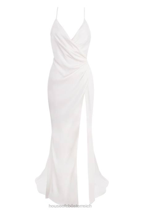 House of CB Hochzeiten Z26T1163 Gigi elfenbeinfarbenes Träger-Brautkleid – limitierte Auflage