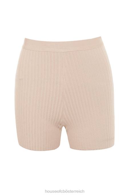 House of CB Kleidung Z26T1016 Eden beige Bandage-Shorts