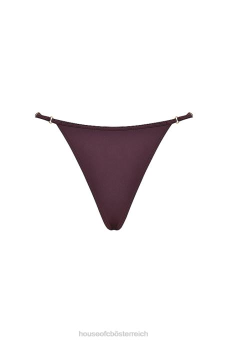 House of CB Kleidung Z26T1179 Cote d Azur Cacao Tanga-Bikiniunterteil