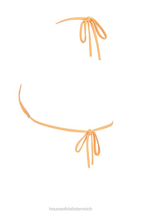 House of CB Kleidung Z26T1183 Tropez helloranges Neckholder-Bikinioberteil