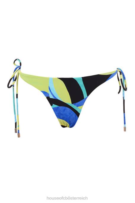 House of CB Kleidung Z26T1243 Isla Grande blaugrüner Neckholder-Bikini