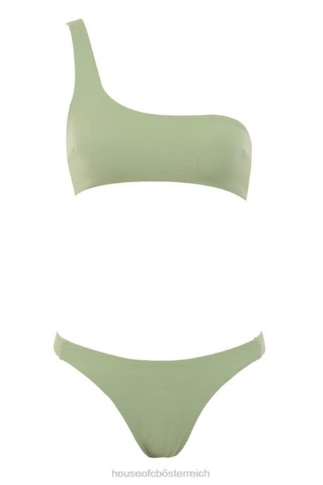 House of CB Kleidung Z26T1245 Antonio Sage One-Shoulder-Bikini