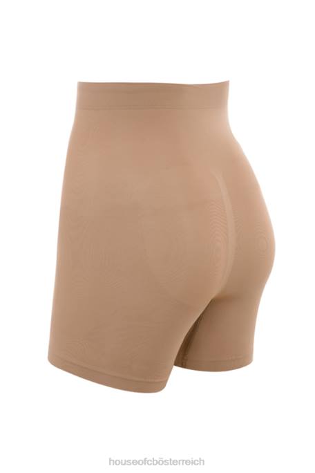 House of CB Kleidung Z26T1261 Modellierende Shorts Milchkaffee