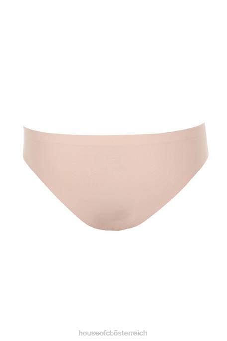 House of CB Kleidung Z26T1297 Mikromodaler nahtloser Slip – Beige