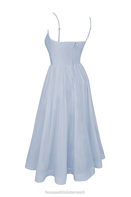 House of CB Kleidung Z26T212 lolita weiches blaues Korsett-Sommerkleid