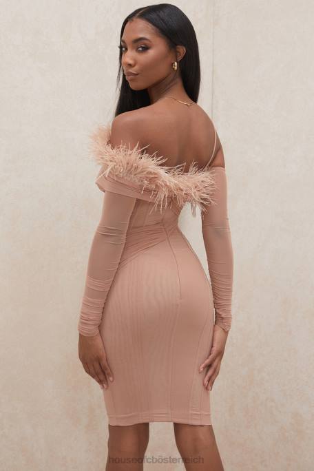 House of CB Kleidung Z26T589 Naira errötendes Mesh-Korsettkleid