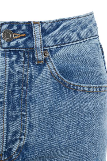 House of CB Kleidung Z26T646 Yara Vintage-Jeans mit hoher Taille