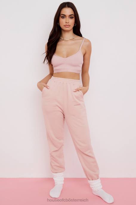 House of CB Kleidung Z26T762 Evie Blush Bandage-Bralette