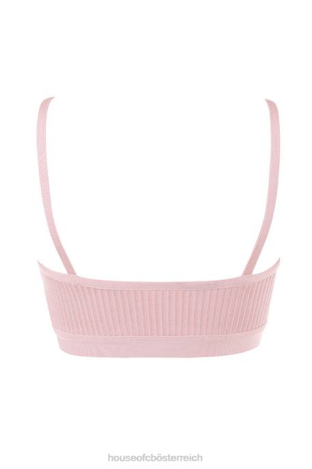 House of CB Kleidung Z26T762 Evie Blush Bandage-Bralette