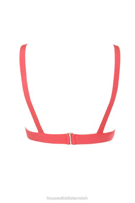 House of CB Kleidung Z26T819 Jae Coral Bandage-Bralet-Oberteil