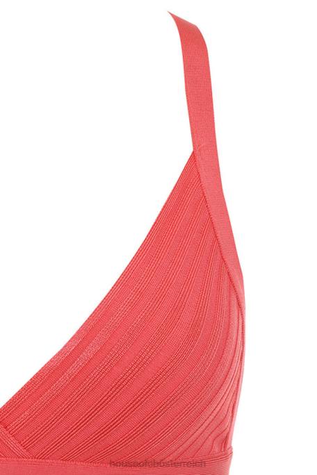 House of CB Kleidung Z26T819 Jae Coral Bandage-Bralet-Oberteil