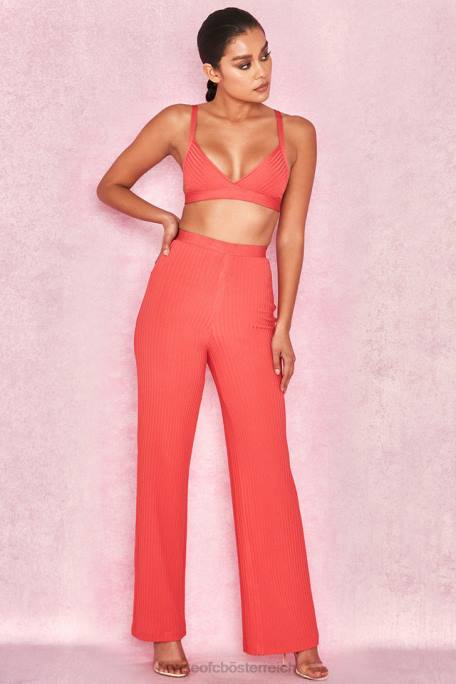 House of CB Kleidung Z26T819 Jae Coral Bandage-Bralet-Oberteil