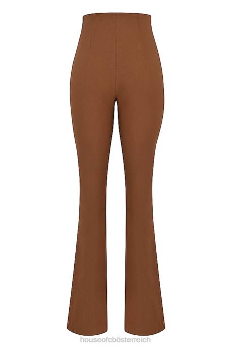 House of CB Kleidung Z26T924 Laurel Toast-Hose mit hohem Bund