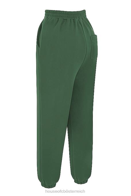 House of CB Kleidung Z26T946 Jogginghose aus Sky Moss-Fleece hinten