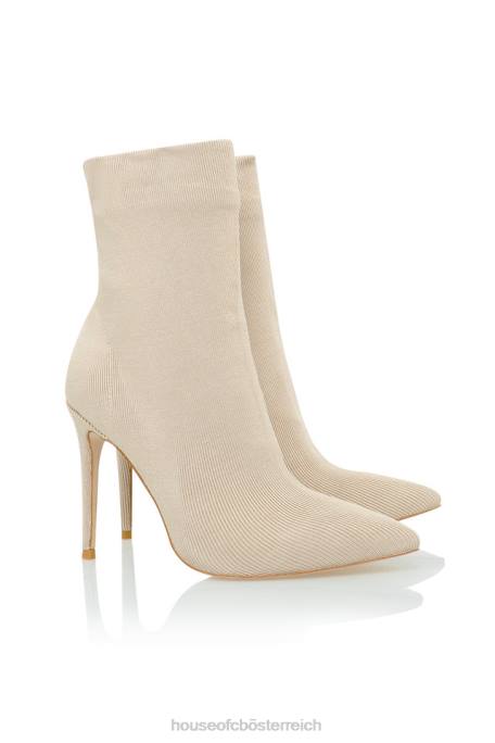 House of CB Schuhe Z26T1117 Sakura Stone Bandage-Ripp-Stiefeletten